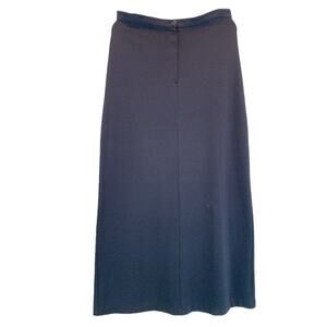 Telluride Clothing Co. Vintage Black Full Length Column Skirt size 6